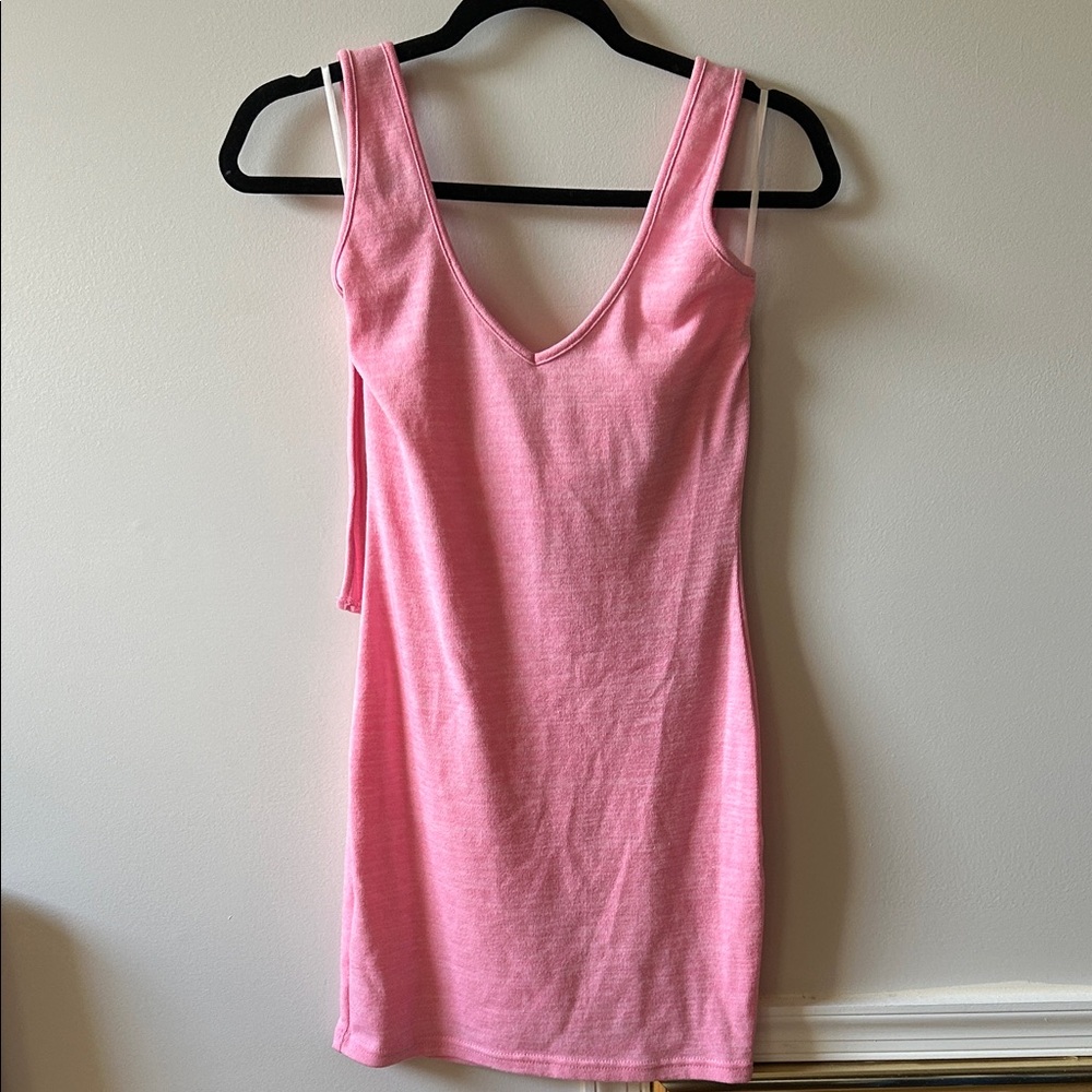 SHEIN Pink Mini Dress